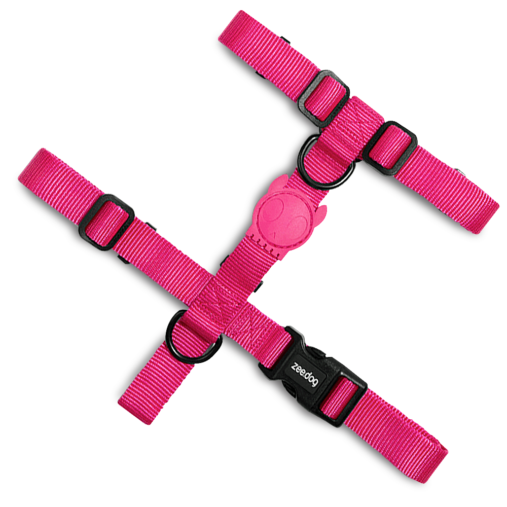 Peitoral H Pink Led para Cachorros - Tam. G | Zee.Dog – Laelaps