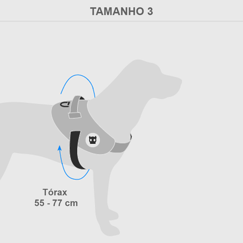 Peitoral para Cães Zee.Dog Fly Harness Farm Rio Samba - Tam 3