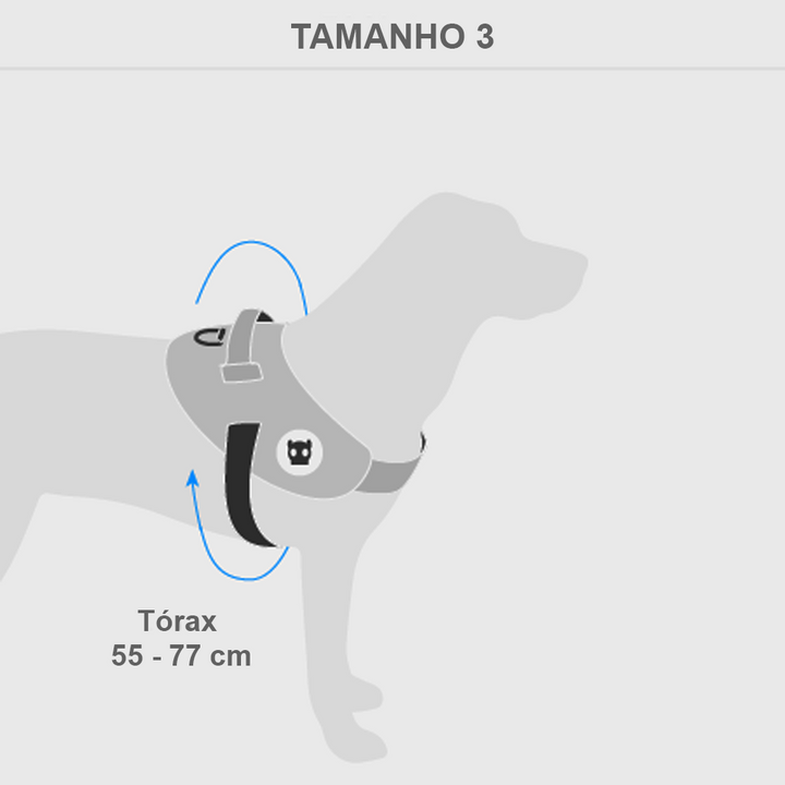 Peitoral para Cães Zee.Dog Fly Harness Farm Rio Samba - Tam 3