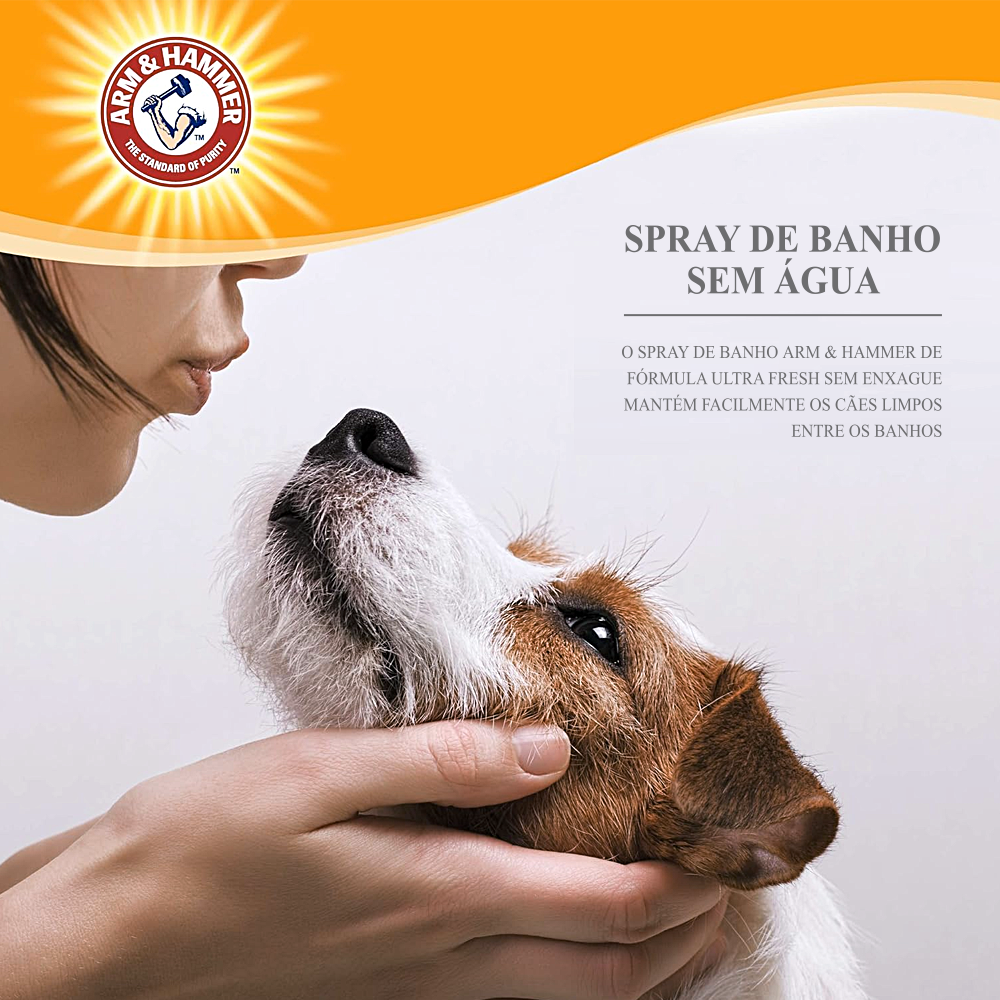 Spray Banho a Seco para Cães da Arm & Hammer Ultra Fresh