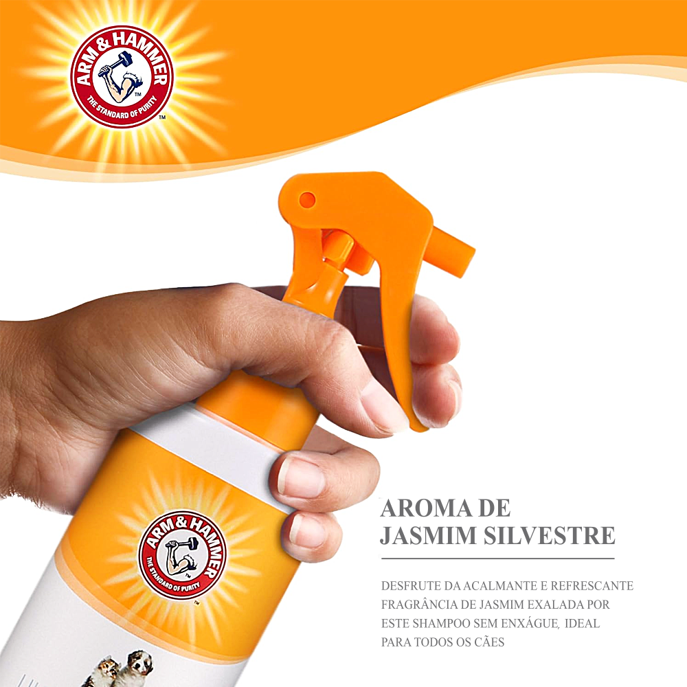 Spray Banho a Seco para Cães da Arm & Hammer Ultra Fresh