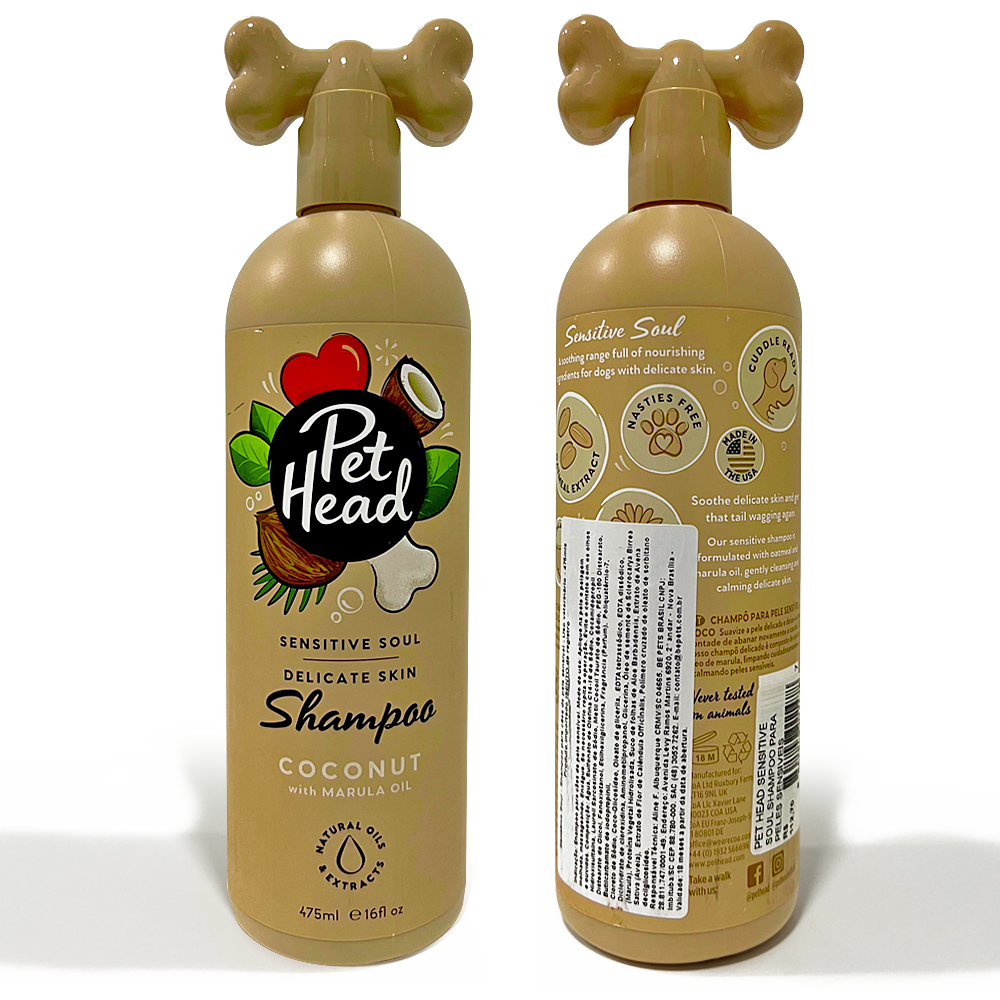 Pet Head Sensitive Soul Shampoo para Peles Sensíveis