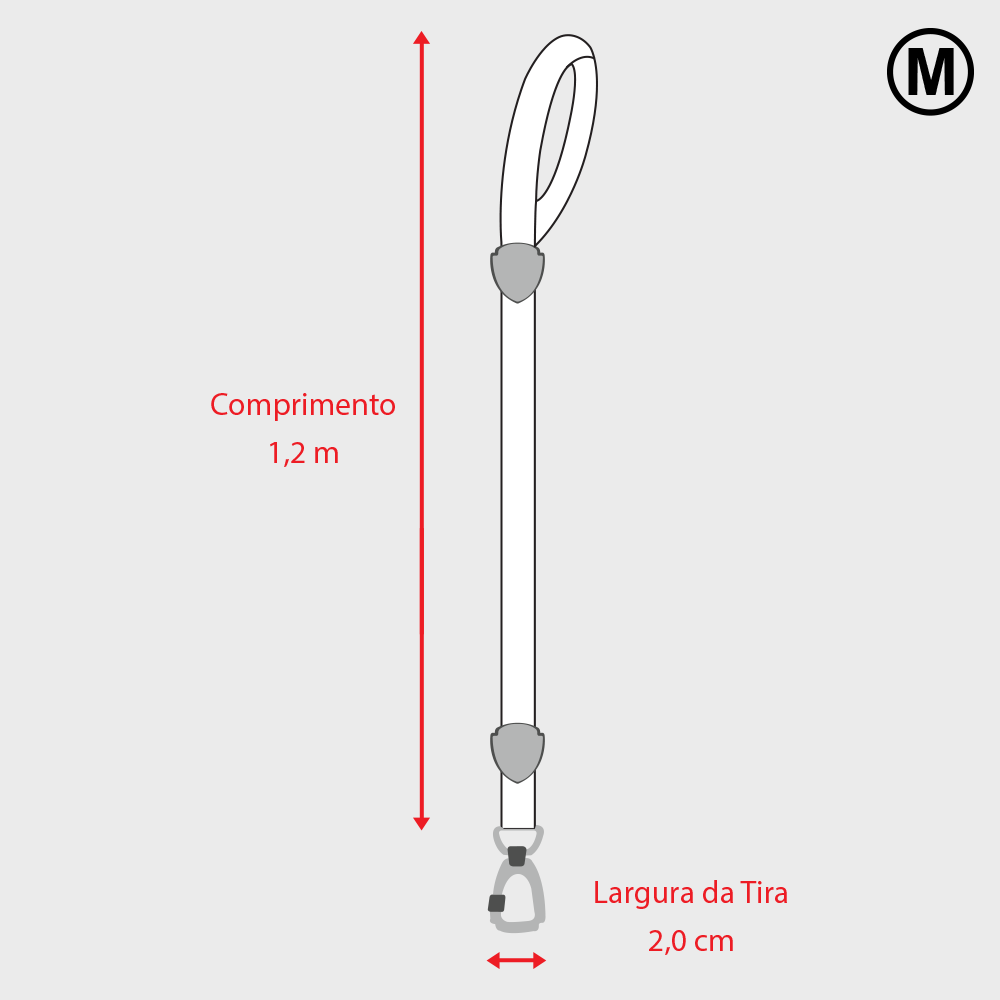 Guia Tradicional FreeFaro para Cães Candy - M