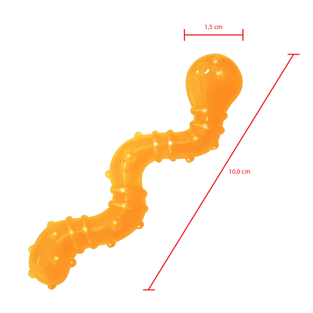 Brinquedo para Gatos com Catnip Orkakat Wiggle Worm - Petstages