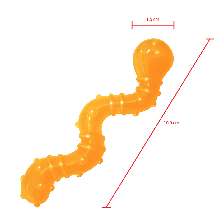 Brinquedo para Gatos com Catnip Orkakat Wiggle Worm - Petstages