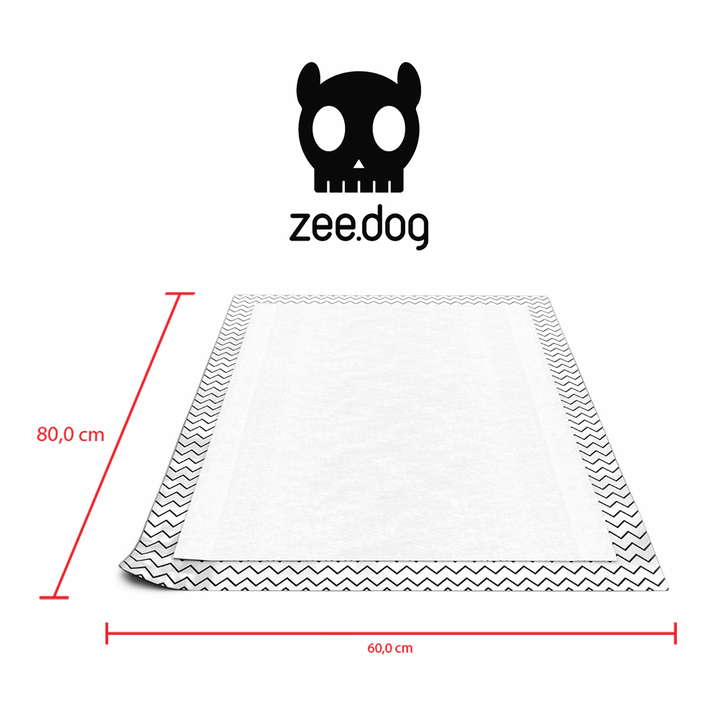 Tapete Higiênico Zee Pad, Zee Dog 30 un Branco