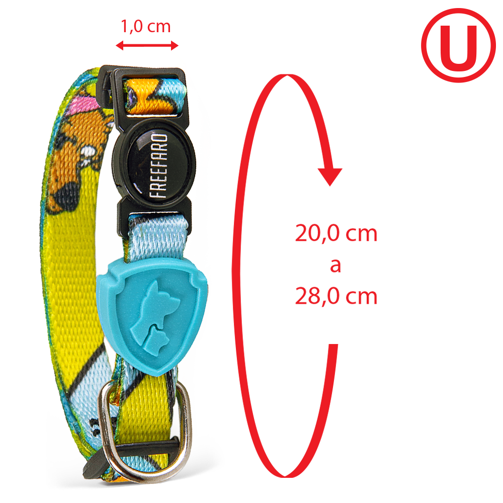 Coleira para Gatos SCOOBY 2023 - Tam. Único