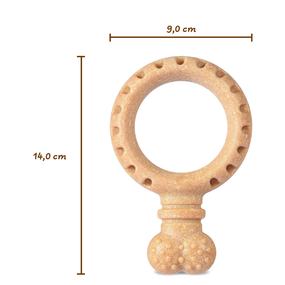 Brinquedo De Roer Barkies Ring Arm & Hammer Cães até 15kg