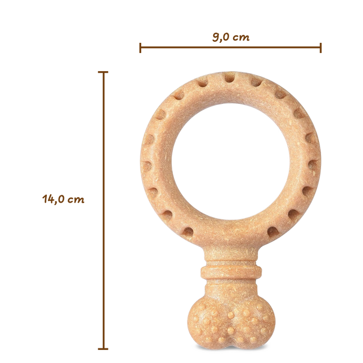 Brinquedo De Roer Barkies Ring Arm & Hammer Cães até 15kg