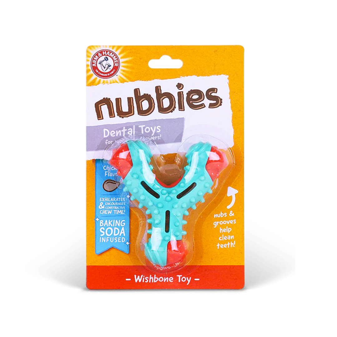 Mordedor Dental Para Cachorros - NUBBIES WISHBONE