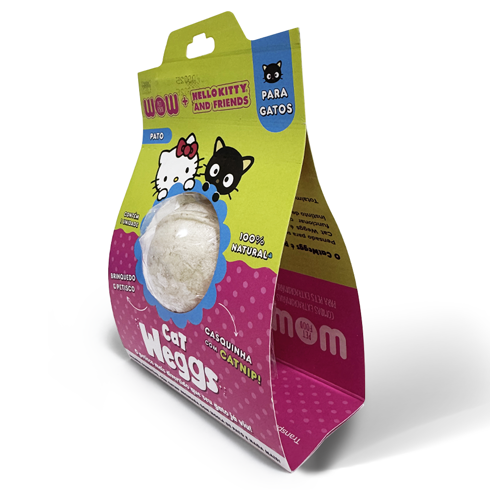 Petisco Natural Recreativo WOW Gatos Sabor Pato