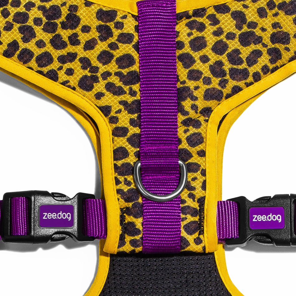 Peitoral para Cães Ajustável Zee.Dog Air Mesh Honey - Tam. M