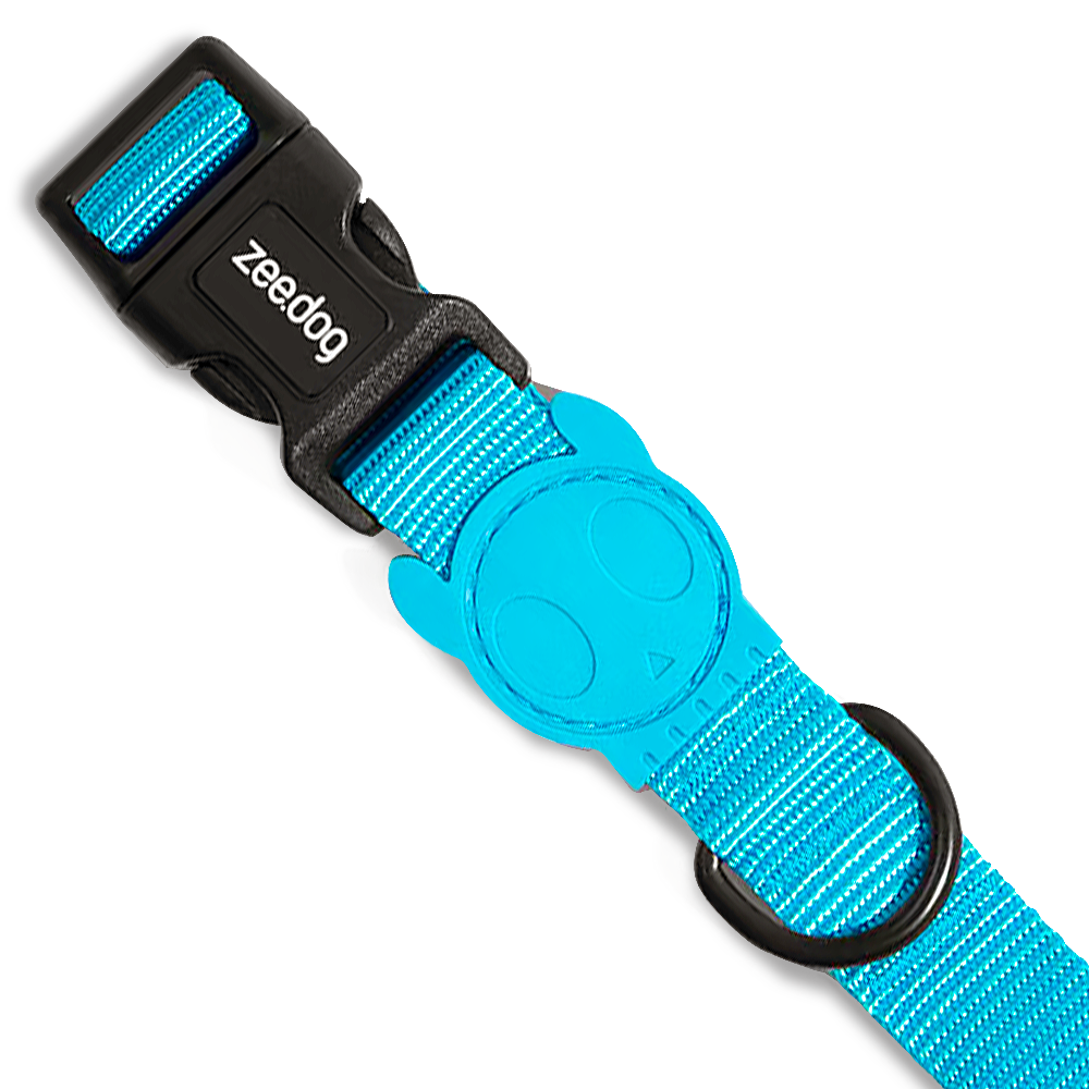 Coleira De Segurança Zeedog Ultra Premium Para Cães, Cor Azul Supremo - Extra Pequena