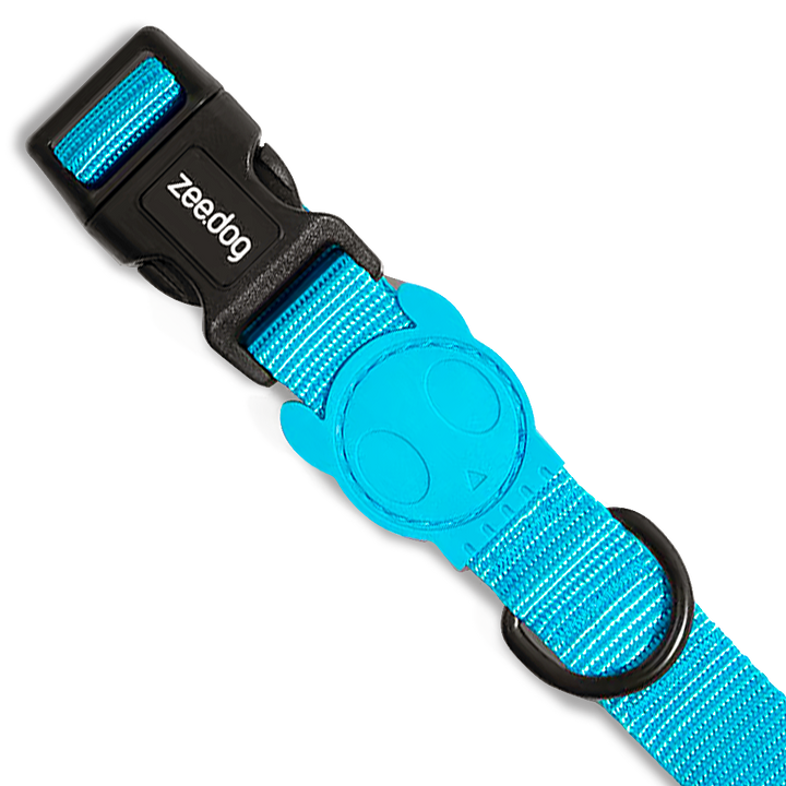 Coleira De Segurança Zeedog Ultra Premium Para Cães, Cor Azul Supremo - Extra Pequena