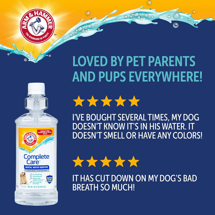 Aditivo Para Água Complete Care Para Cães - ARM & HAMMER