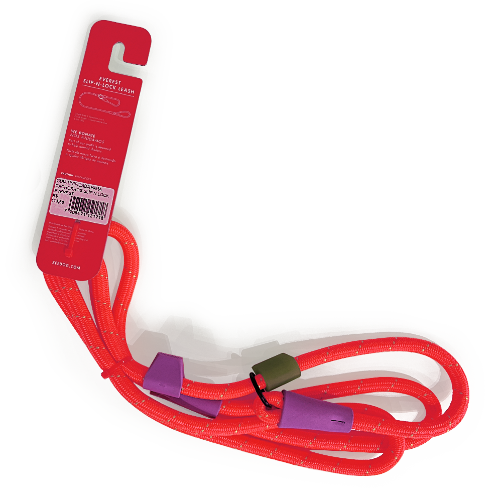 Guia Unificada Zee Dog Para Cães Slip N Lock Leash Everest