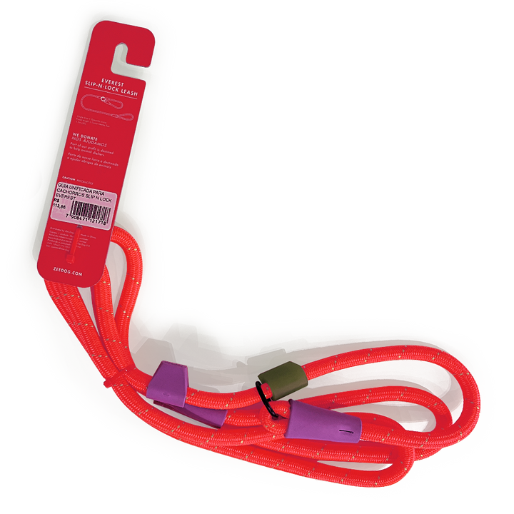 Guia Unificada Zee Dog Para Cães Slip N Lock Leash Everest