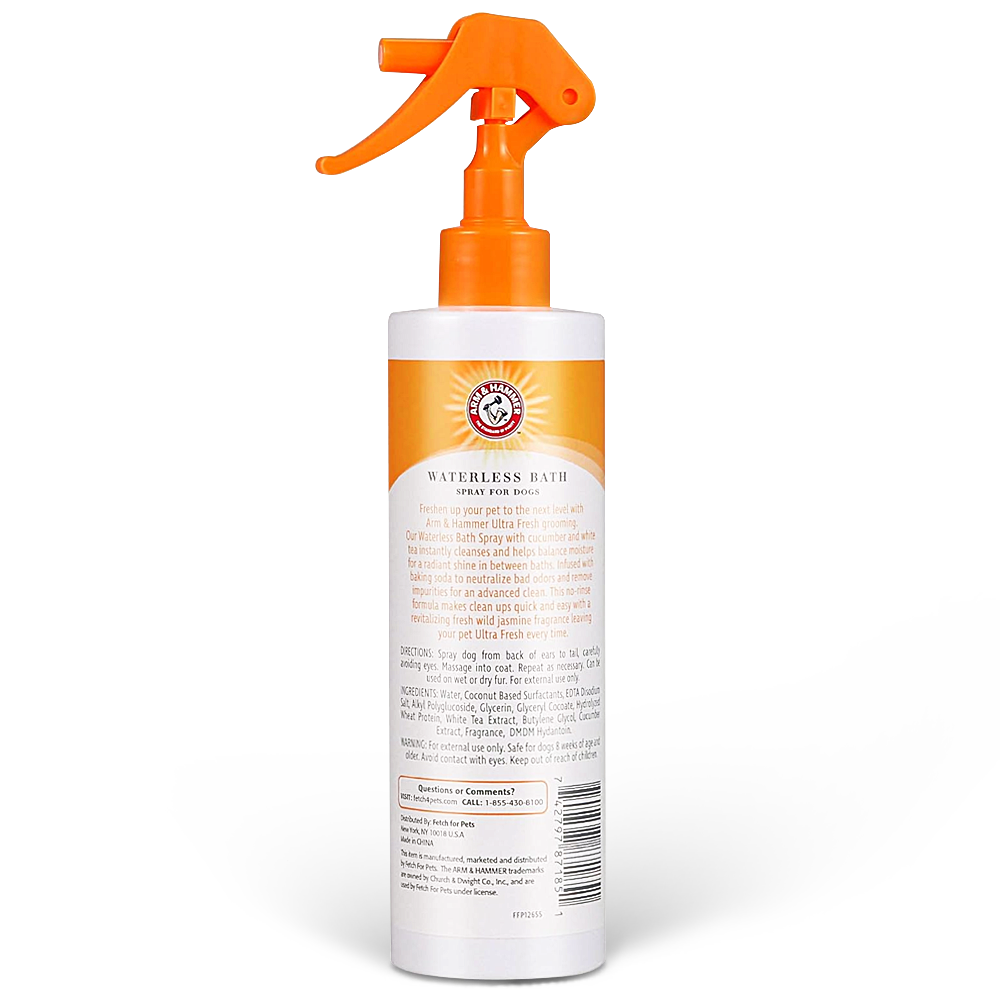 Spray Banho a Seco para Cães da Arm & Hammer Ultra Fresh