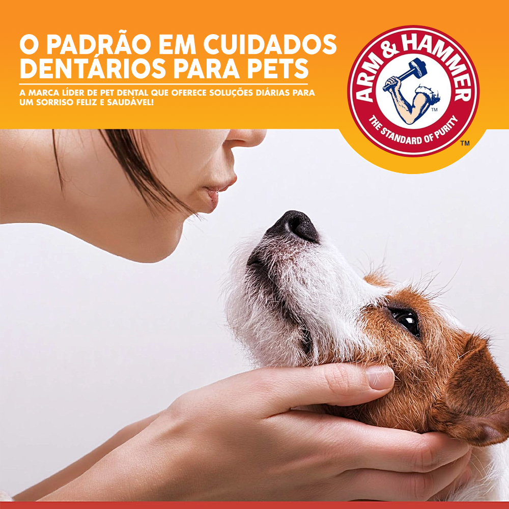 Pasta De Dentes Enzimática Para Cães Arm & Hammer Sabor Frango