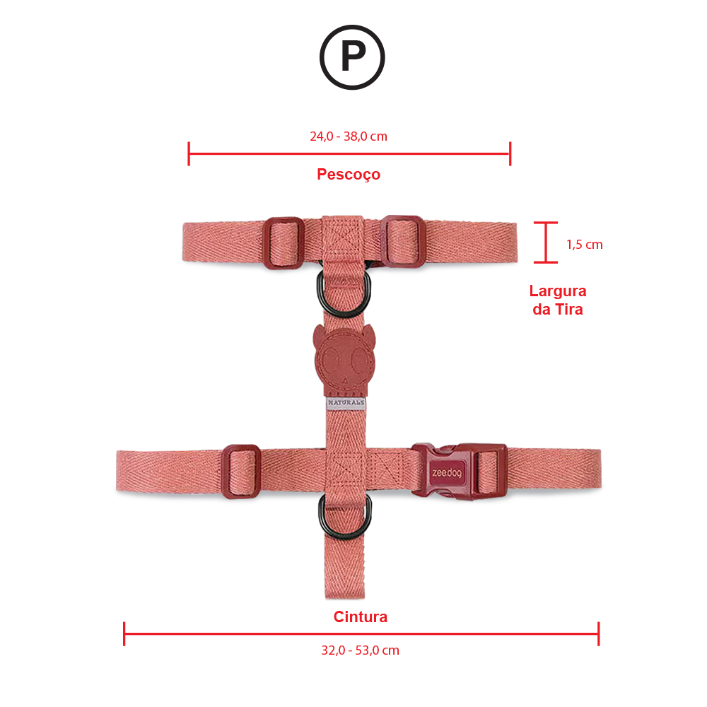 Peitoral Para Cachorros H Zee Dog Canyon Naturals P