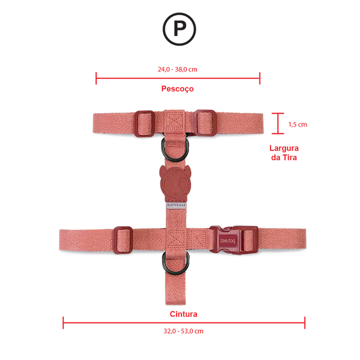 Peitoral Para Cachorros H Zee Dog Canyon Naturals P