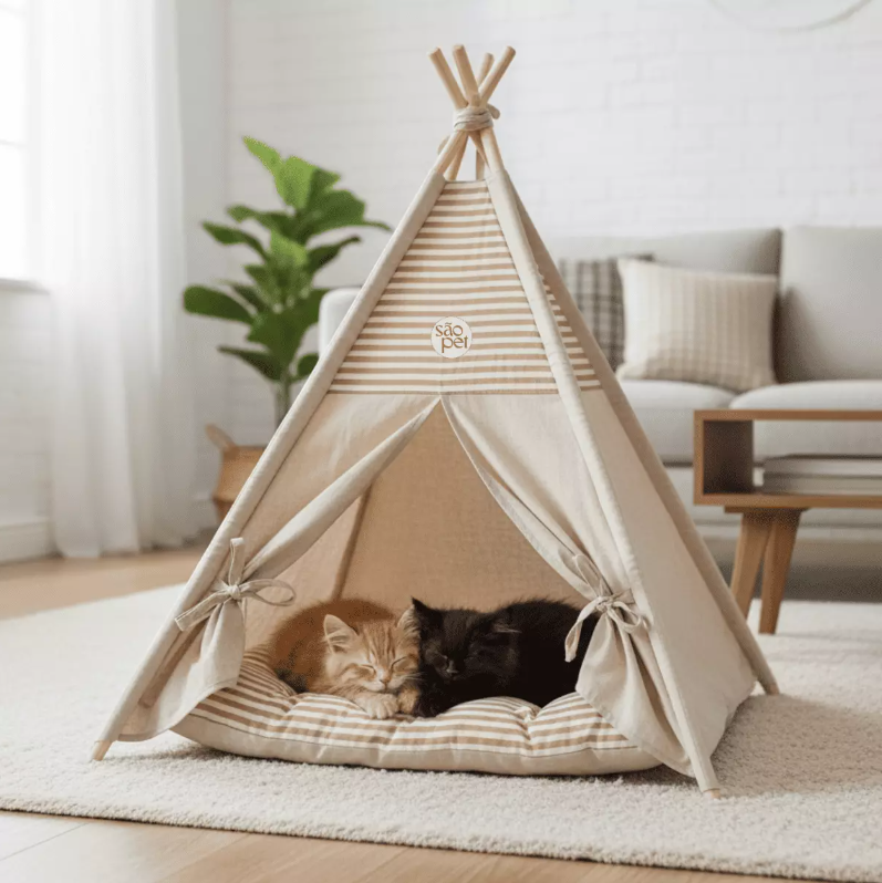 Tenda São Pet Mod. Paraty para Cães e Gatos  - Tam. P