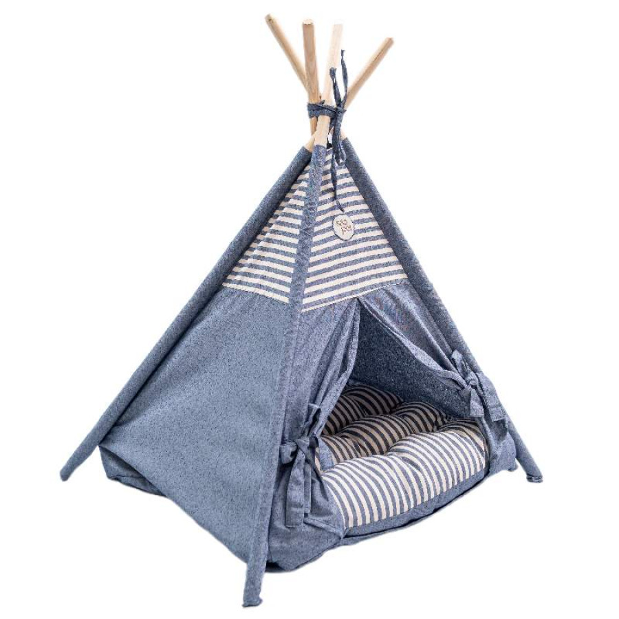 Tenda São Pet Mod. Paraty Cor Azul  - Tam. P