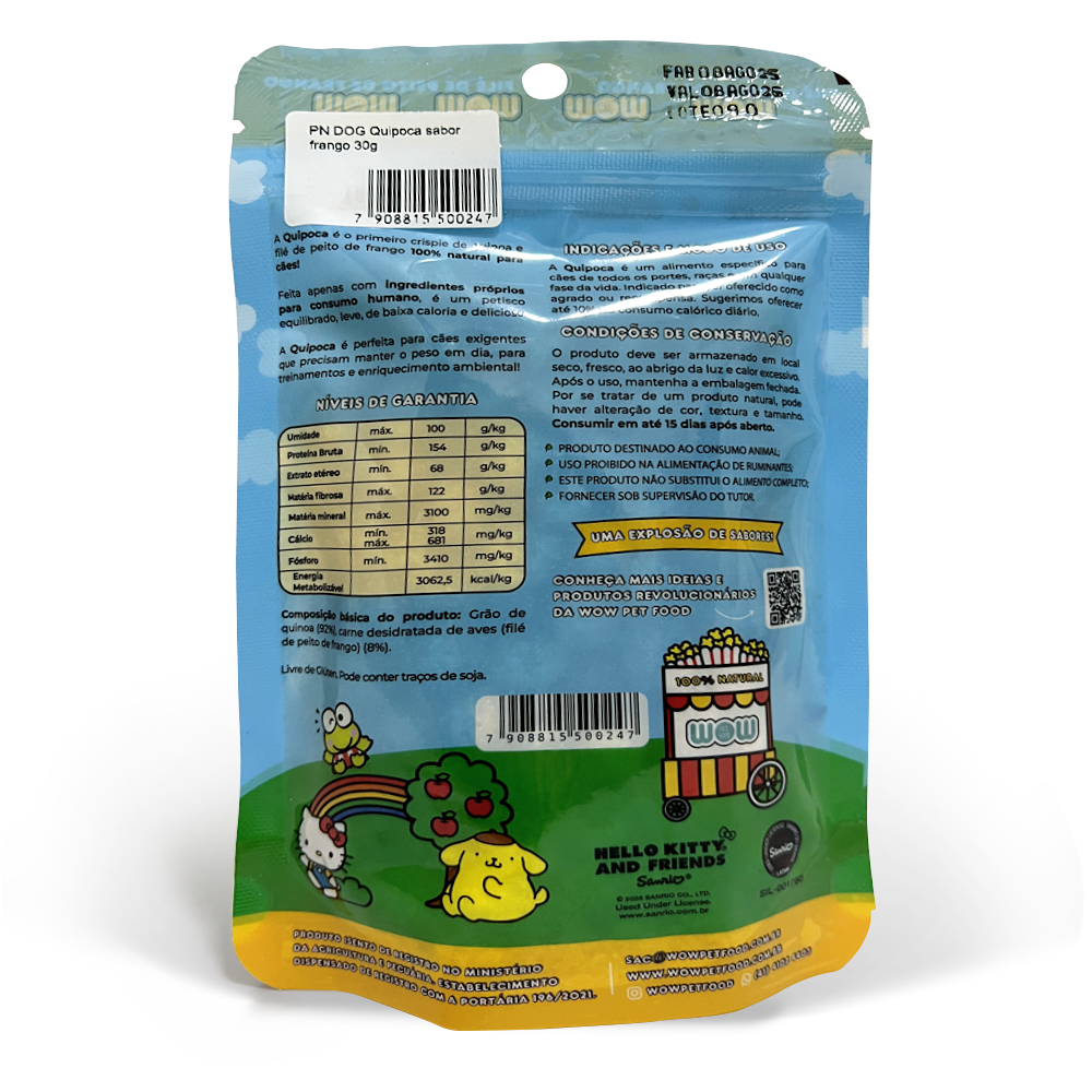 PN DOG Quipoca sabor frango 30g