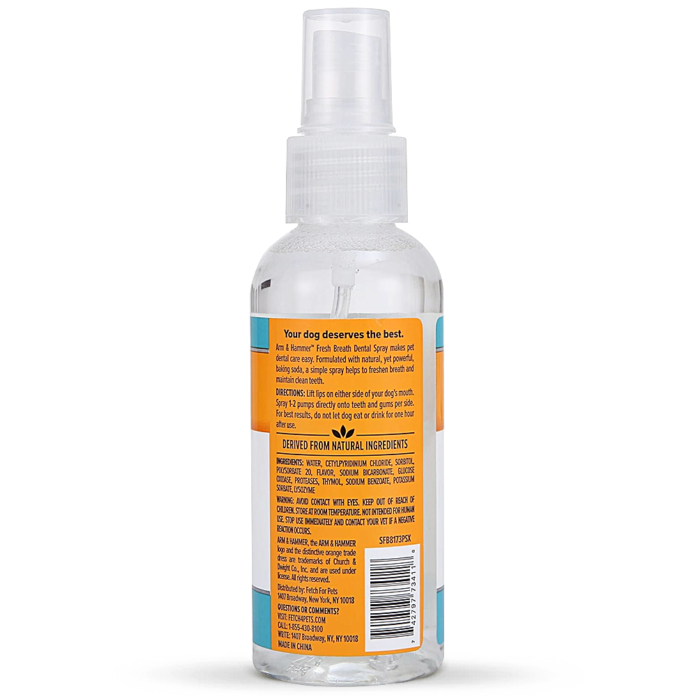 Spray Bucal Menta da Arm & Hammer para Cães Fresh Breath