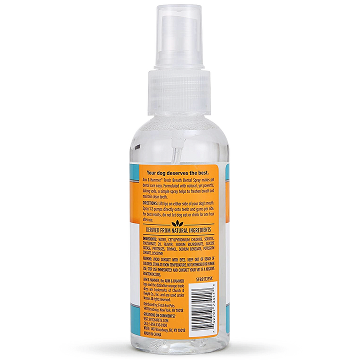 Spray Bucal Menta da Arm & Hammer para Cães Fresh Breath