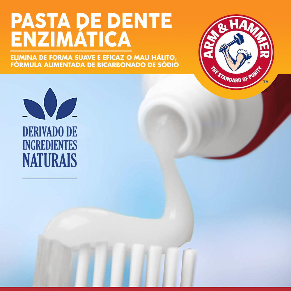 Pasta De Dentes Enzimática Para Cães Arm & Hammer Sabor Frango
